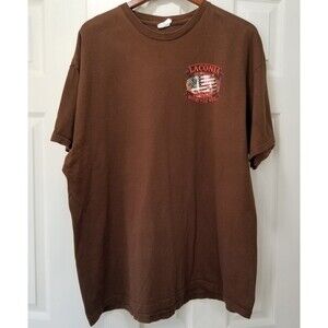 Laconia 2013 bike week short sleeve t shirt size 2xl brown Delta pro weight
